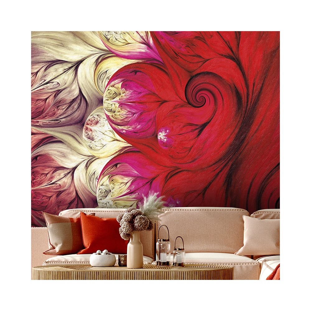 Изображение товара Фотообои ООО Ортограф 3.93x2.7 м, абстрактный цветок, флизелин, яркий дизайн