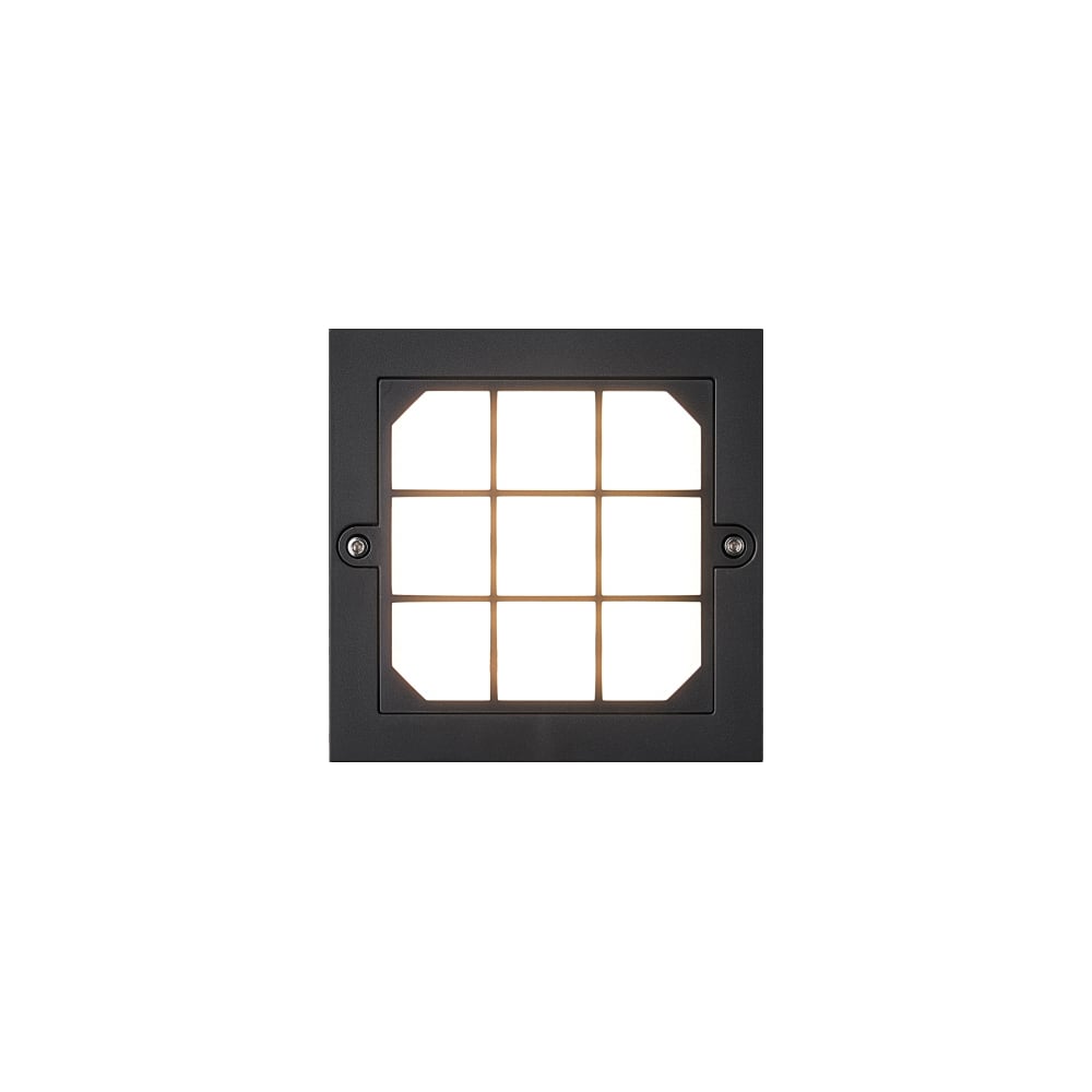 Настенный светильник ESCADA 30001W/01 LED*6W IP65 Black 30001W/01LED