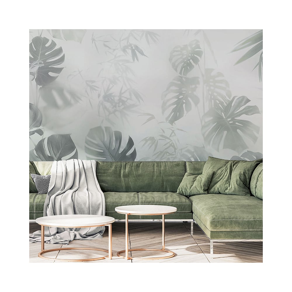 Изображение товара Фреска ООО Ортограф 4x2.7 м FX_34986 с тропическими листьями