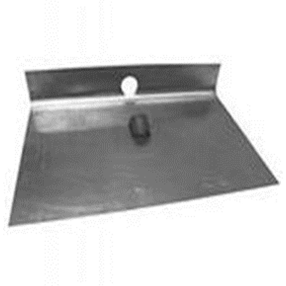 Изображение товара Лопата ООО Агростройлидер 1-но бортная для снега 500x375мм алюминиевая деревянный черенок