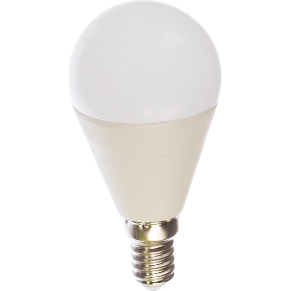 фото Электрическая светодиодная лампа ergolux led-g45-11w-e14-6k шар 11вт e14 6500k 13629