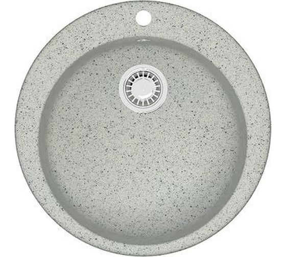 Изображение товара Мойка AQUADREAM 510/Q10 матовая светло-серая круглая AQ510Q010