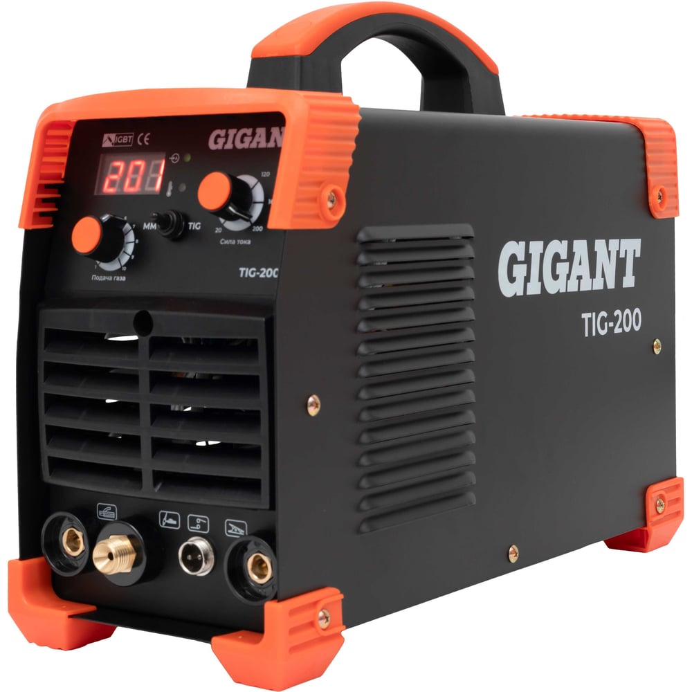 Изображение товара Профессиональный сварочный инвертор TIG-200 200 А с HF поджигом для алюминия