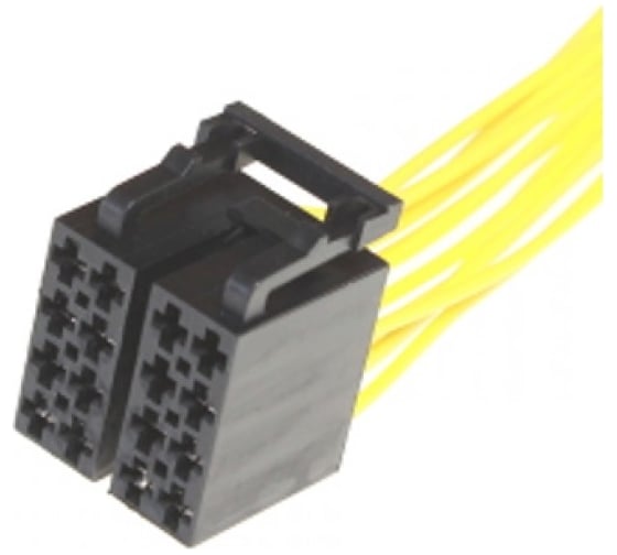 Изображение товара Соединительная колодка автомагнитолы Nord-Yada (динамики+питание) (с проводами) для а/м ВАЗ, ГАЗ, УАЗ 906406