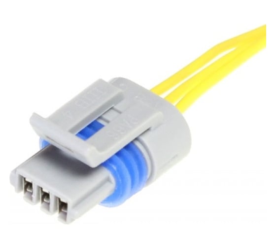 Изображение товара Колодка соединительного датчика распредвала Nord-Yada (фаз) для а/м ВАЗ инж. (с проводами) 906396