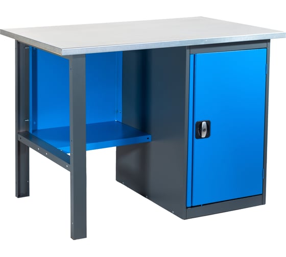 Изображение товара Верстак с тумбой 1200x685x850 Gigant ВТ(Россия), нагрузка 300кг, столешница 25мм МДФ, G-ВТ-1.2