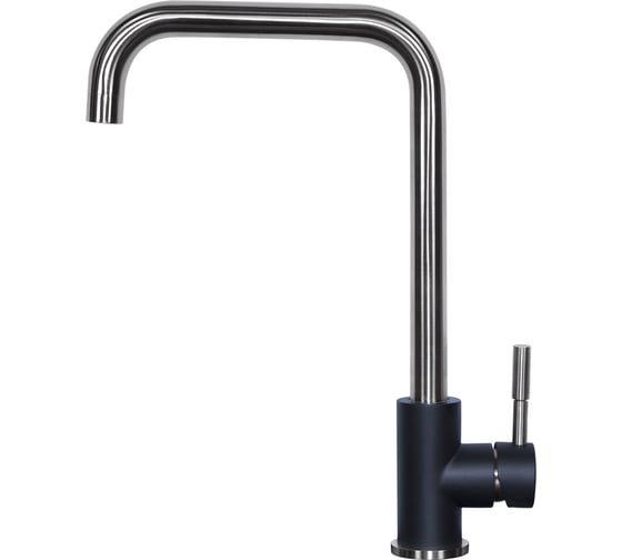 Изображение товара Кухонный смеситель Zigmund & Shtain 1400 черный базальт ЦБ-00000725