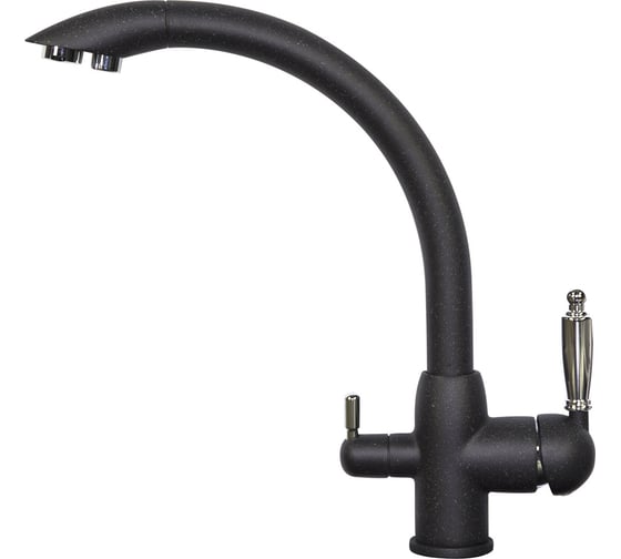 Изображение товара Кухонный смеситель Zigmund & Shtain 1500 темная скала ЦБ-00000734