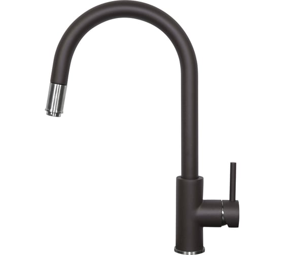 Изображение товара Кухонный смеситель Zigmund & Shtain 1700 швейцарский шоколад ЦБ-00000759