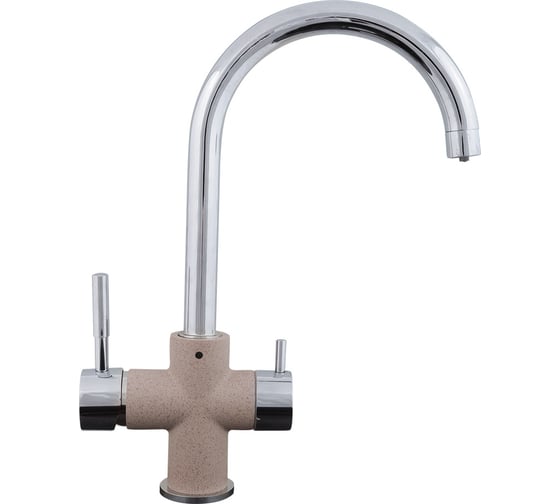 Изображение товара Кухонный смеситель Zigmund & Shtain 1800 речной песок ЦБ-00000766