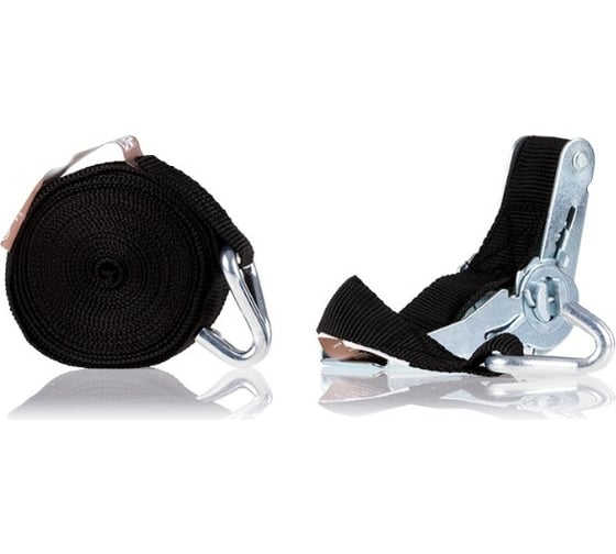 Изображение товара Ремень для крепления багажа Alca 5 м х 25 мм, с трещоткой, 2 крючка 405200
