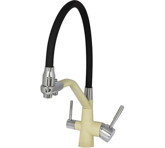 Изображение товара Кухонный смеситель Zigmund & Shtain 2200 молодое шампанское ЦБ-00000808