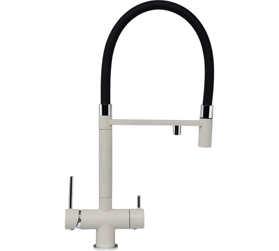 Изображение товара Кухонный смеситель Zigmund & Shtain 2300 индийская ваниль ЦБ-00000816