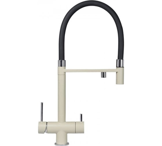 Изображение товара Кухонный смеситель Zigmund & Shtain 2300 топленое молоко ЦБ-00000823