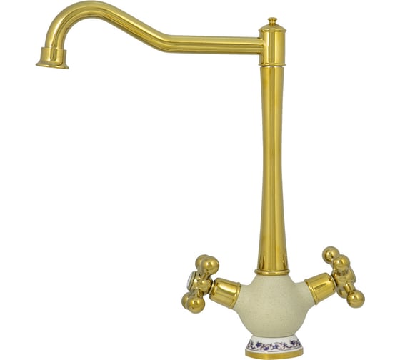 Изображение товара Кухонный смеситель Zigmund & Shtain 2100 молодое шампанское ЦБ-00000797