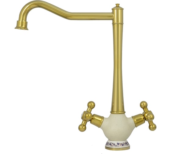 Изображение товара Кухонный смеситель Zigmund & Shtain 2100 топленое молоко ЦБ-00000802