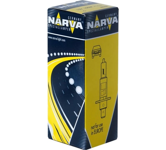 Изображение товара Автолампа H1 100 P14.5s RALLY 12V 1 10 100 HIT NARVA 483503000