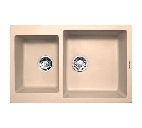 Изображение товара Кухонная мойка Zigmund & Shtain rechteck 400.275 топл.молоко ЦБ-00000486