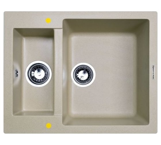 Изображение товара Кухонная мойка Zigmund & Shtain rechteck 600.2 речн.песок ЦБ-00000492