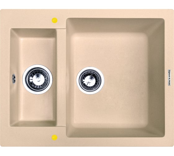 Изображение товара Кухонная мойка Zigmund & Shtain rechteck 600.2 топл.молоко ЦБ-00000497