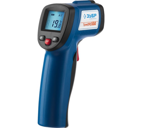 Изображение товара Инфракрасный пирометр ЗУБР Профессионал ТермПро-550, -30°+ 550°с 45723-550