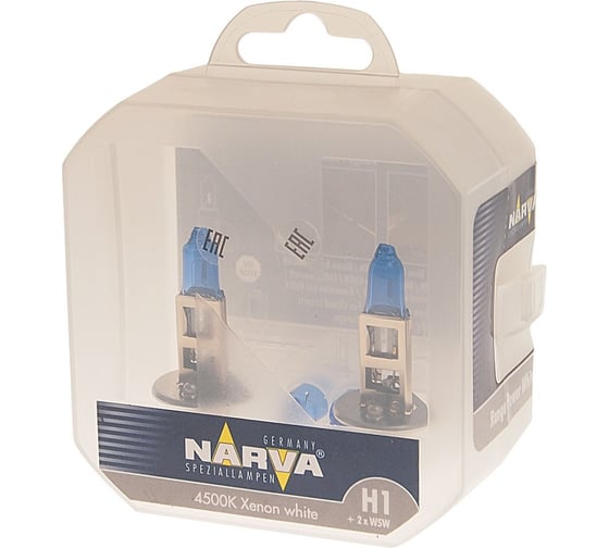 Изображение товара Автолампа H1 W5W 85 P14.5s RANGE POWER WHITE 4500K 2шт. H1+2шт. W5W 12V 1 10 NEW NARVA 980142100