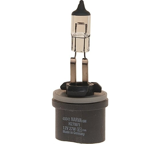 Изображение товара Автолампа H27W 1 PG13 HALOGEN 12V 1 10 100 NEW NARVA 480413000