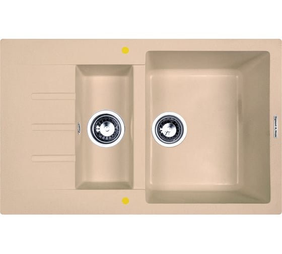 Изображение товара Кухонная мойка Zigmund & Shtain rechteck 775.2 топл.молоко ЦБ-00000536