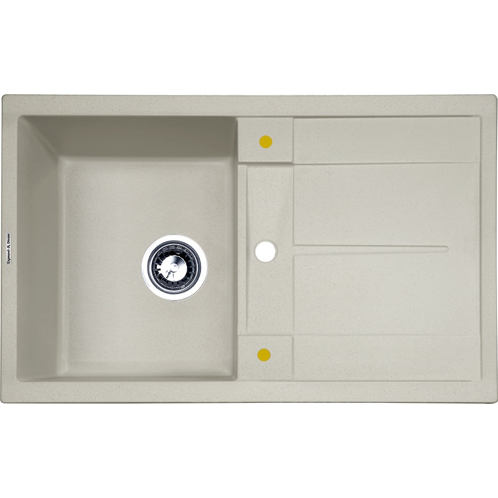 Изображение товара Кухонная мойка Zigmund Shtain rechteck 780 из искусственного гранита речной песок