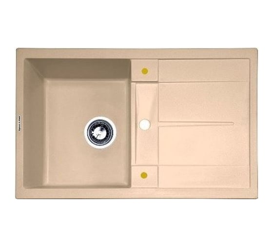 Изображение товара Кухонная мойка Zigmund & Shtain rechteck 780 топл.молоко ЦБ-00000547