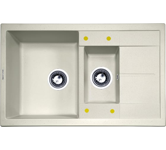 Изображение товара Кухонная мойка Zigmund & Shtain rechteck 780.2 речн.песок ЦБ-00000553