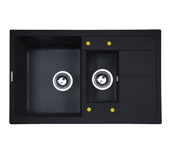 Изображение товара Кухонная мойка Zigmund & Shtain rechteck 780.2 темн.скала ЦБ-00000556