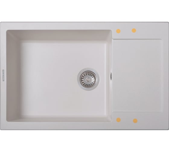 Изображение товара Кухонная мойка Zigmund & Shtain rechteck 780.490 камен.соль ЦБ-00000562