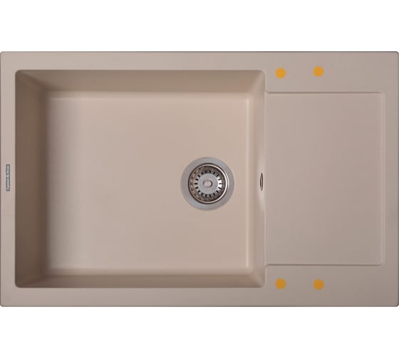 Изображение товара Кухонная мойка Zigmund & Shtain rechteck 780.490 молод.шамп ЦБ-00000560