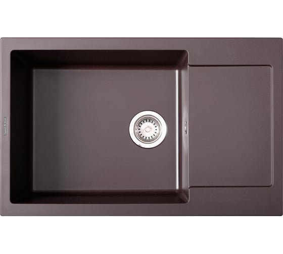 Изображение товара Кухонная мойка Zigmund & Shtain rechteck 780.490 швейц.шоколад ЦБ-00000568