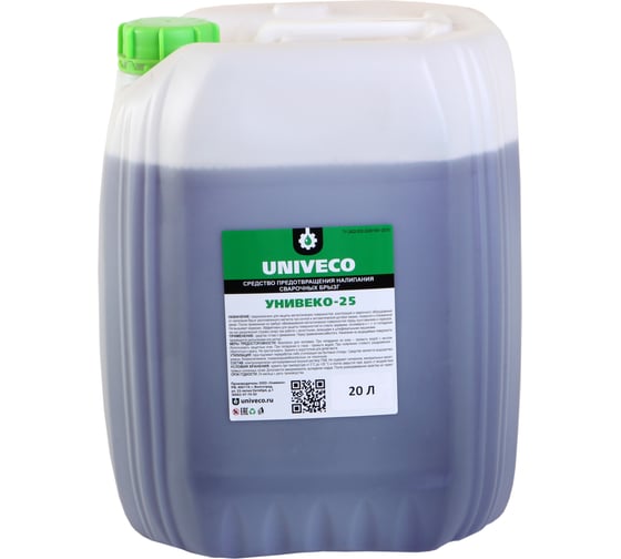 Изображение товара Средство от налипания сварочных брызг 25 готовый раствор 20 л УНИВЕКО 4620002840617