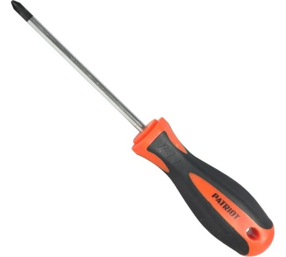 Изображение товара Отвертка PH1x100, CR-V, магнитная, 2-х компонентная рукоятка PATRIOT 350003022