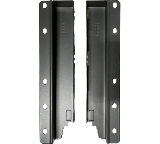 Изображение товара Соединитель задней стенки GTV для Модерн Бокс PRO высокий H-199 мм, антрацит PB-MBPRO-ZLATYLC