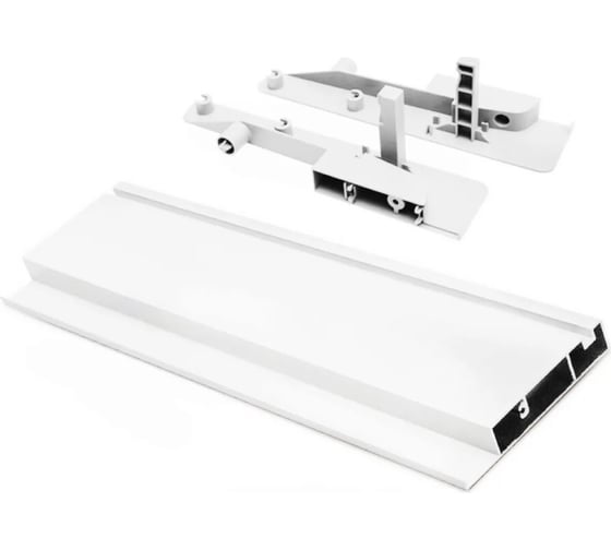 Изображение товара Комплект для высокого внутреннего ящика GTV H-199 Модерн Бокс панель + соединитель 2 шт., белый PB-D-ZESWEW-C-10