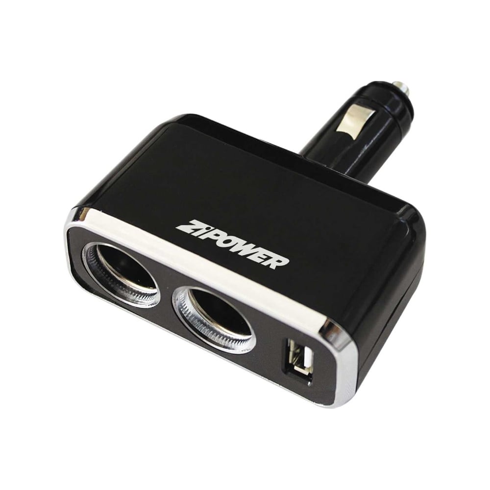 Изображение товара Разветвитель прикуривателя Zipower PM6645 с USB разъемом 3 в 1