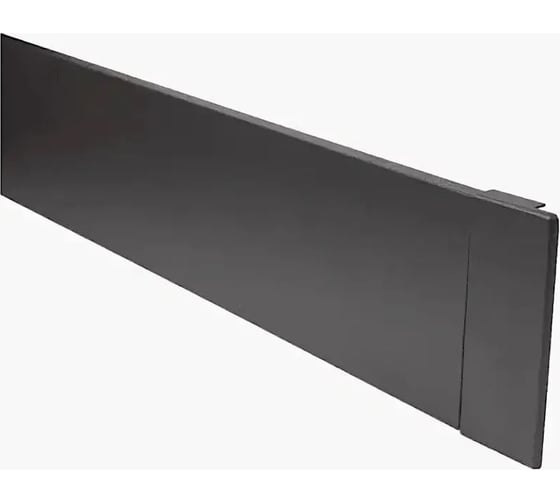 Изображение товара Комплект для низкого внутреннего ящика GTV H-84 AXIS PRO передняя панель Н110, L-1200, антрацит PB-AXISPRO-ZESWEW-A