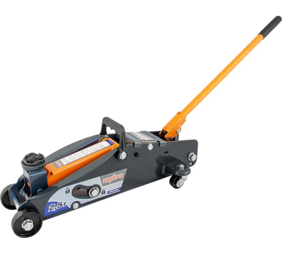 Изображение товара Подкатной домкрат с фиксатором в кейсе Ombra OHT225C 2.5 т 140-387 мм 55762 055762