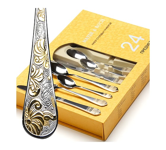 Изображение товара Набор столовых приборов MAYER&BOCH 24 предметов MB (х12) 26470