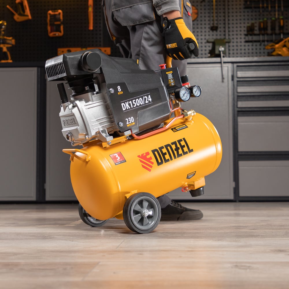 фото Воздушный компрессор denzel