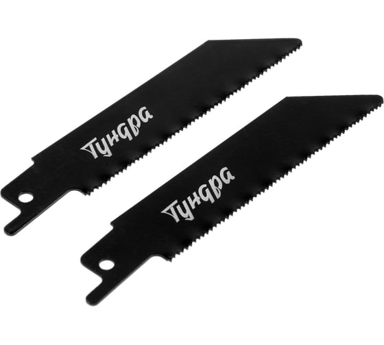 Изображение товара Полотна по металлу для сабельной пилы Bimetal, 75/100x1.4 мм, 2 шт ТУНДРА 6117014