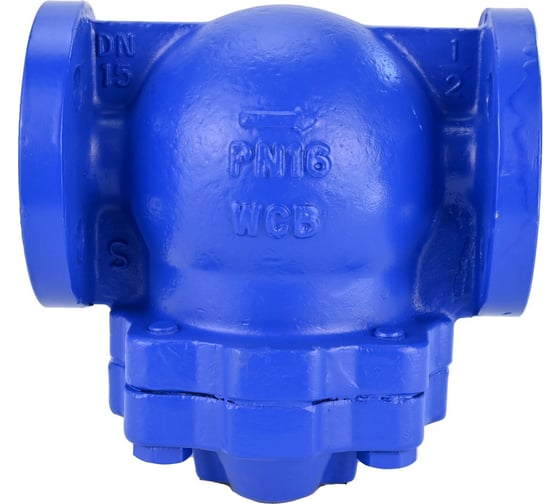 Изображение товара Поплавковый конденсатоотводчик DN.ru КСФ Ду15 Ру16 фланцевый, корпус сталь WCB D150-00144