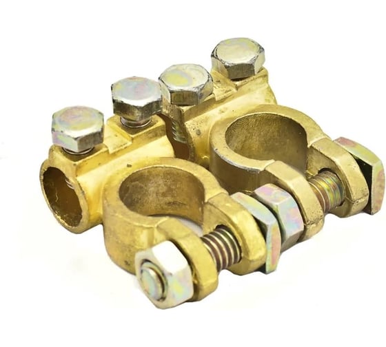 Изображение товара Аккумуляторные клеммы АВТОСТОП медь 55гр BT-101