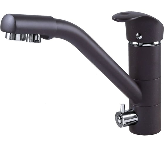 Изображение товара Кухонный смеситель Zigmund & Shtain 1100 швейцарский шоколад ЦБ-00000679