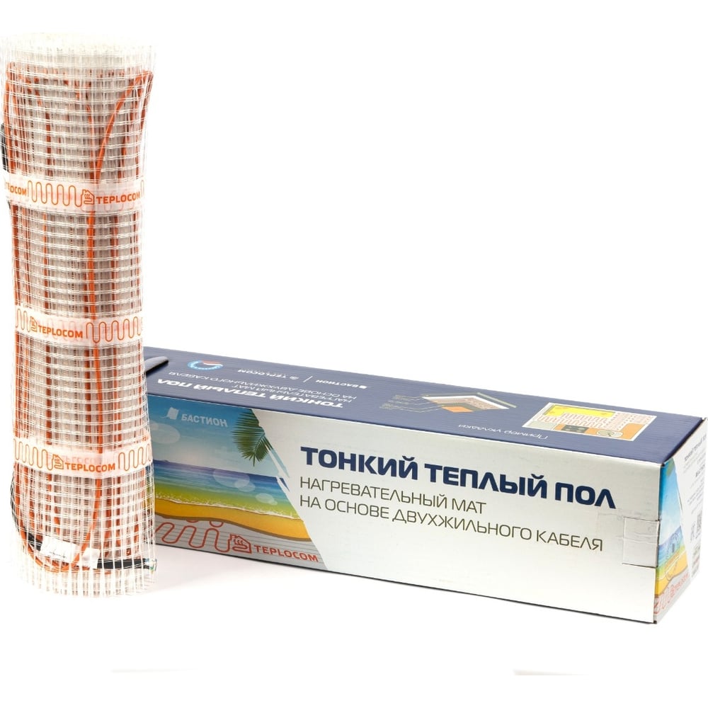 Изображение товара Нагревательный двужильный мат TEPLOCOM МНД-3,5-560 ВТ для теплого пола