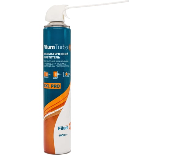Изображение товара Пневматический очиститель Filum 1000 мл, удобный распылительный клапан-курок, для удаления загрязнений с труднодоступных мест FL-CLN-Air1001